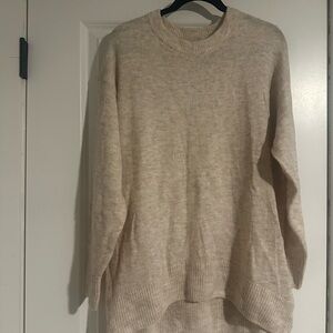Womens old navy sweater - cream/tan